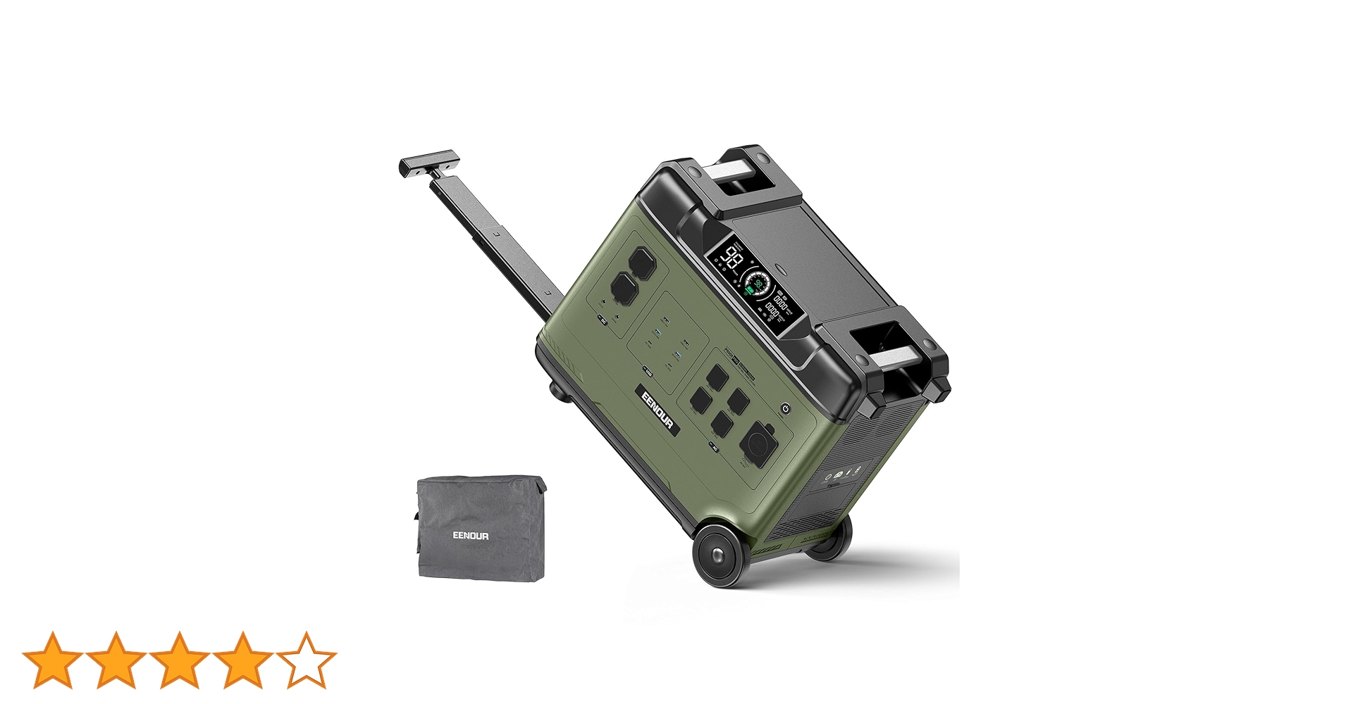 Amazon.co.jp: EENOUR ポータブル電源 P5000PRO(P5000進級版) 大