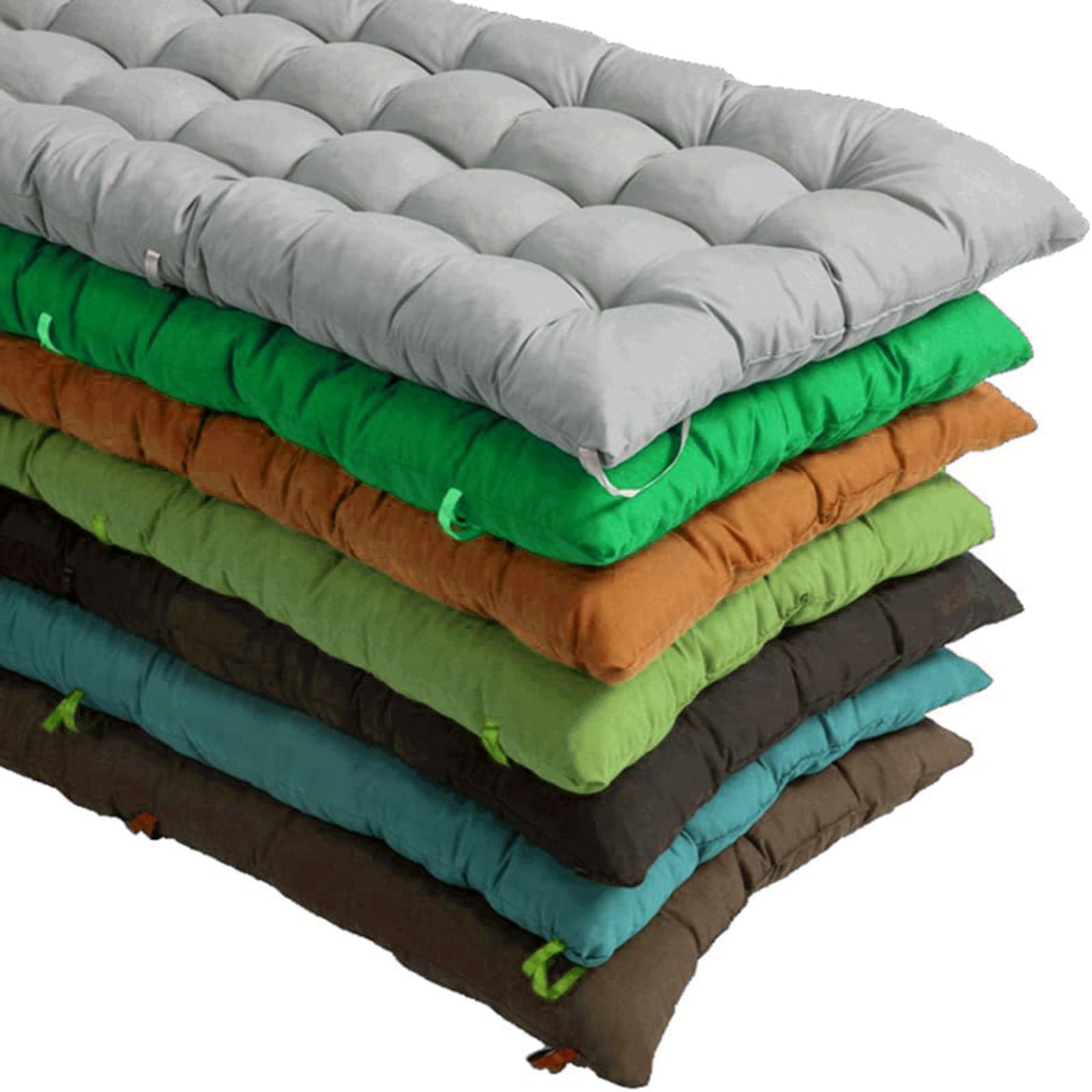 Sun Lounger Cushion High Back Cushion Thick Rocking Chair Cushion Pads Replacement Sunbed Cushion Pad Garden Patio Lounge Cushion Outdoor Reclining Cushion (170 x 55 cm,Bronze)