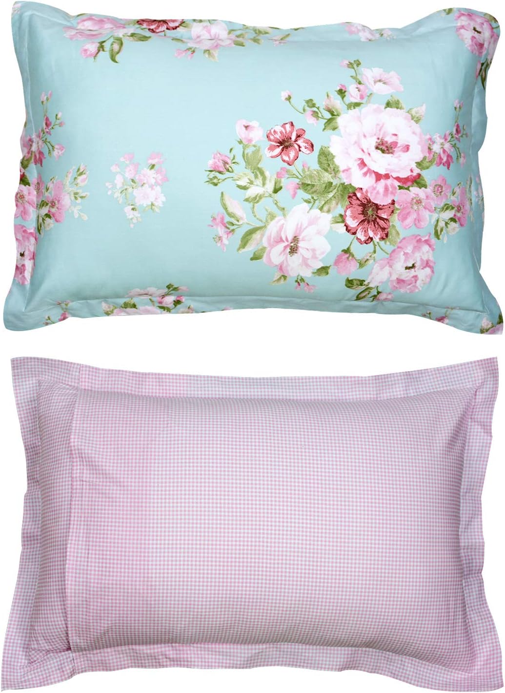 Crazy Clearance FADFAY Shabby Floral Duvet Cover Set Pink Grid Cotton Farmhouse Bedding with Hidden Zipper Closure 3 Pieces, 1duvet Cover & 2pillowcases,Twin Size Exclusive Discount 90% Price FADFAY Shabby Floral Duvet Cover Set Pink Grid Cotton Farmhouse Bedding with Hidden Zipper Closure 3 Pieces, 1duvet Cover & 2pillowcases,Twin Size