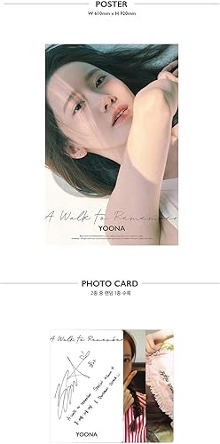 Miniatura 4 de YOONA - A Walk to Remember (álbum especial) CD+folleto+Póster plegado+Juego de tarjetas de fotos extra de doble cara