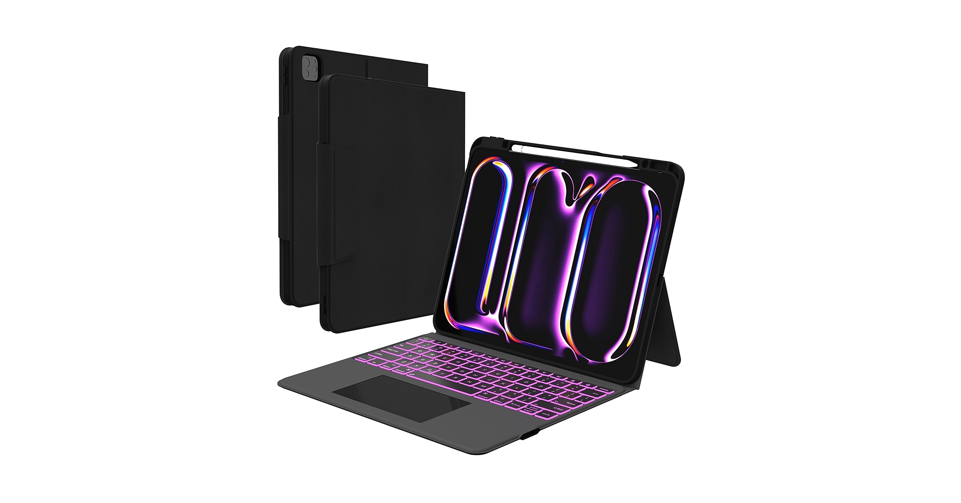 Amazon.com: Keyboard Case for iPad Pro 13-inch (M4) 2024