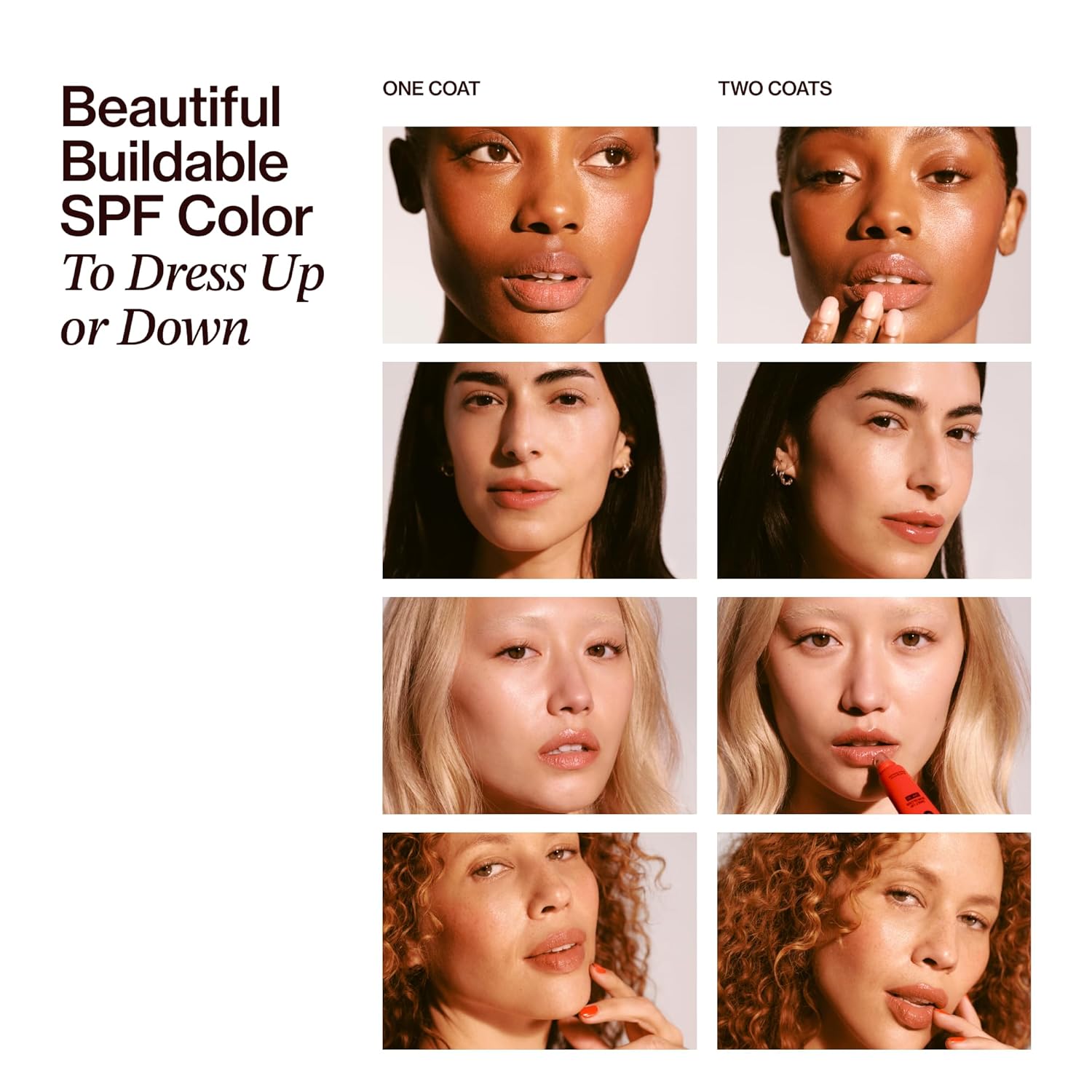 Daily Lip Sun Gloss SPF 30 in Ripe Berry (.59 Oz), Made with clean Ingredients like Mango Butter & Rosehip Oil for Nourishing and Hydrating, Hyaluronic acid for plumping, Glossy modern neutral color