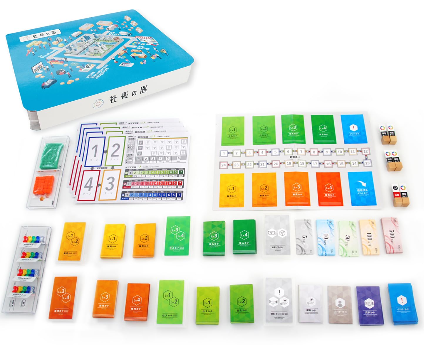 Amazon | 社長の器：研修用教材 財務アナログゲーム | ボードゲーム