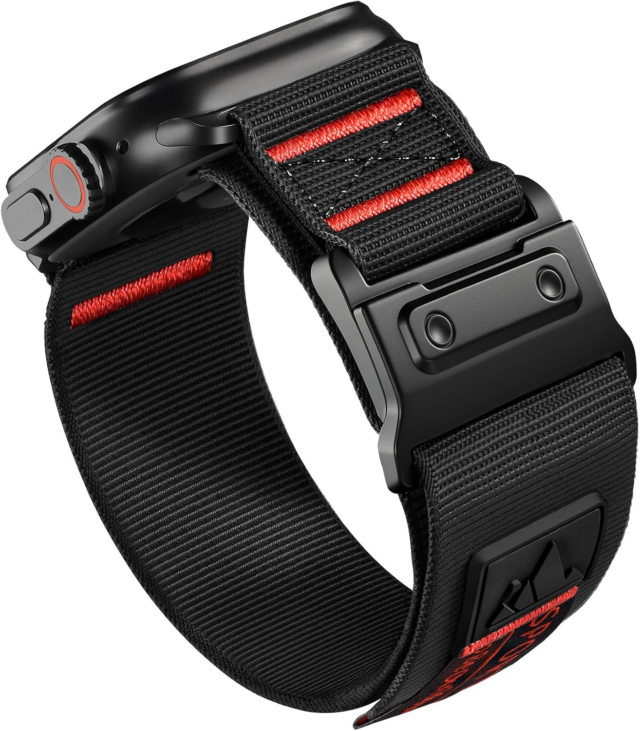 Nylon Sport Band Compatible with Apple Watch Band Series 10 46mm, 49mm 45mm 42mm 44mm For Men Women,Adjustable Magnetic Hook Buckle Watch Band Braided for iWatch Ultra 2 SE Series 10 9 8 7 6 5 4 3 2 1