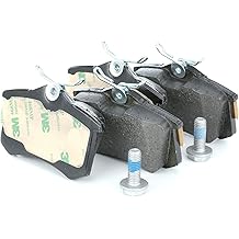 Bosch BP617 - Brake Pads Car Rear Axle - Bosch Quality - Reduced Noise and Dust - ECE-R90 Certified - Copper-Free - 1 Set of 4 Pads - With Accessories