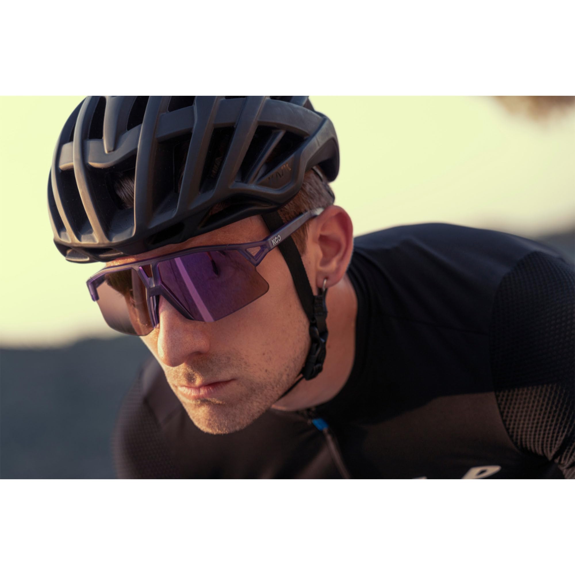 KOO Hype Occhiali da sole I ad alte prestazioni, altamente ventilati, per ciclisti su strada, MTB e ciclocross