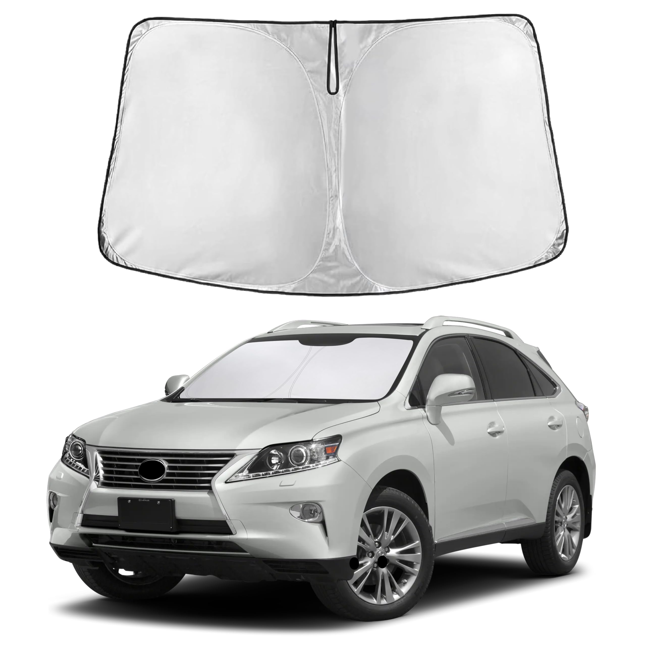 EcoNour Windshield Sunshade Compatible for Lexus RX350 2010-2013 2014 2015