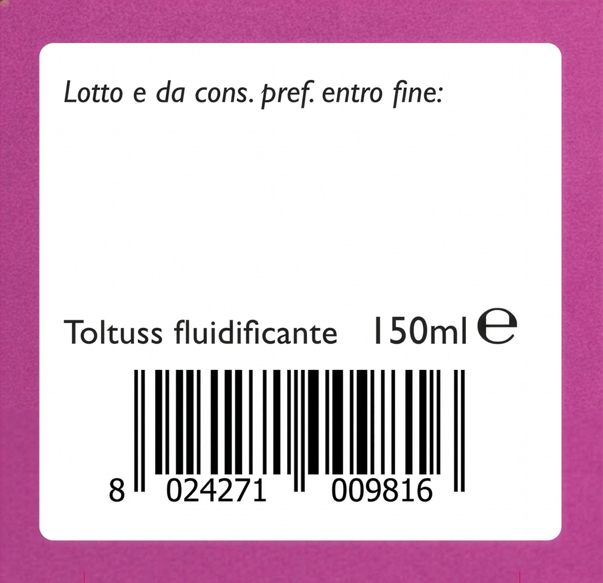 Fitomedical - Toltuss Fluidificante, Integratore Alimentare Naturale Con Balsamo del Tolù e Sambuco ad azione fluidificante. Senza Glutine - Flacone da 150 ml
