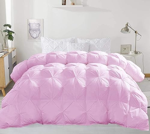 Miniatura 15 de Juego de ropa de cama plisada de 3 piezas de 100% algodón (edredón + 2 fundas de almohada), tamaño individual