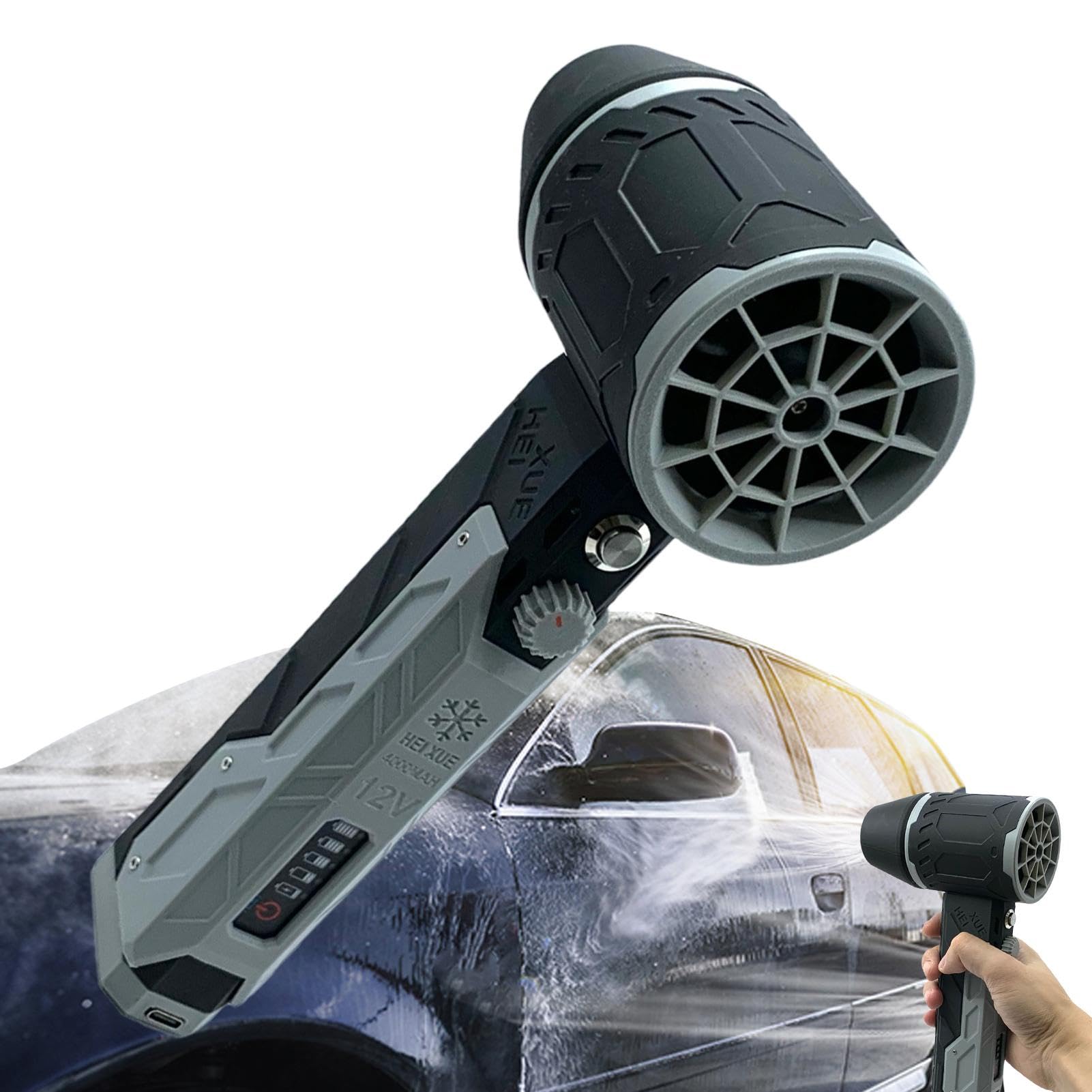 Petit nettoyeur électrique avec soufflerie d'air puissante pour sécher l'aspirateur