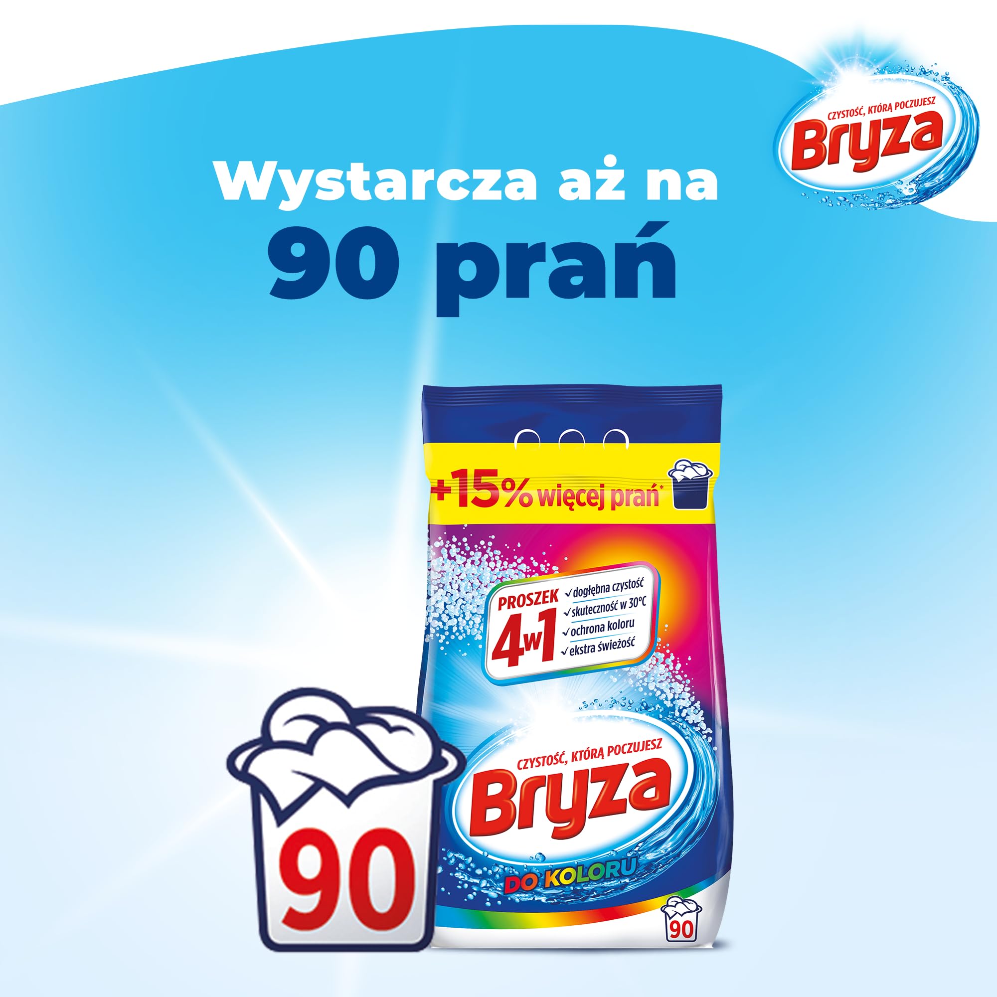 Bryza Proszek do Prania, 5.85 KG