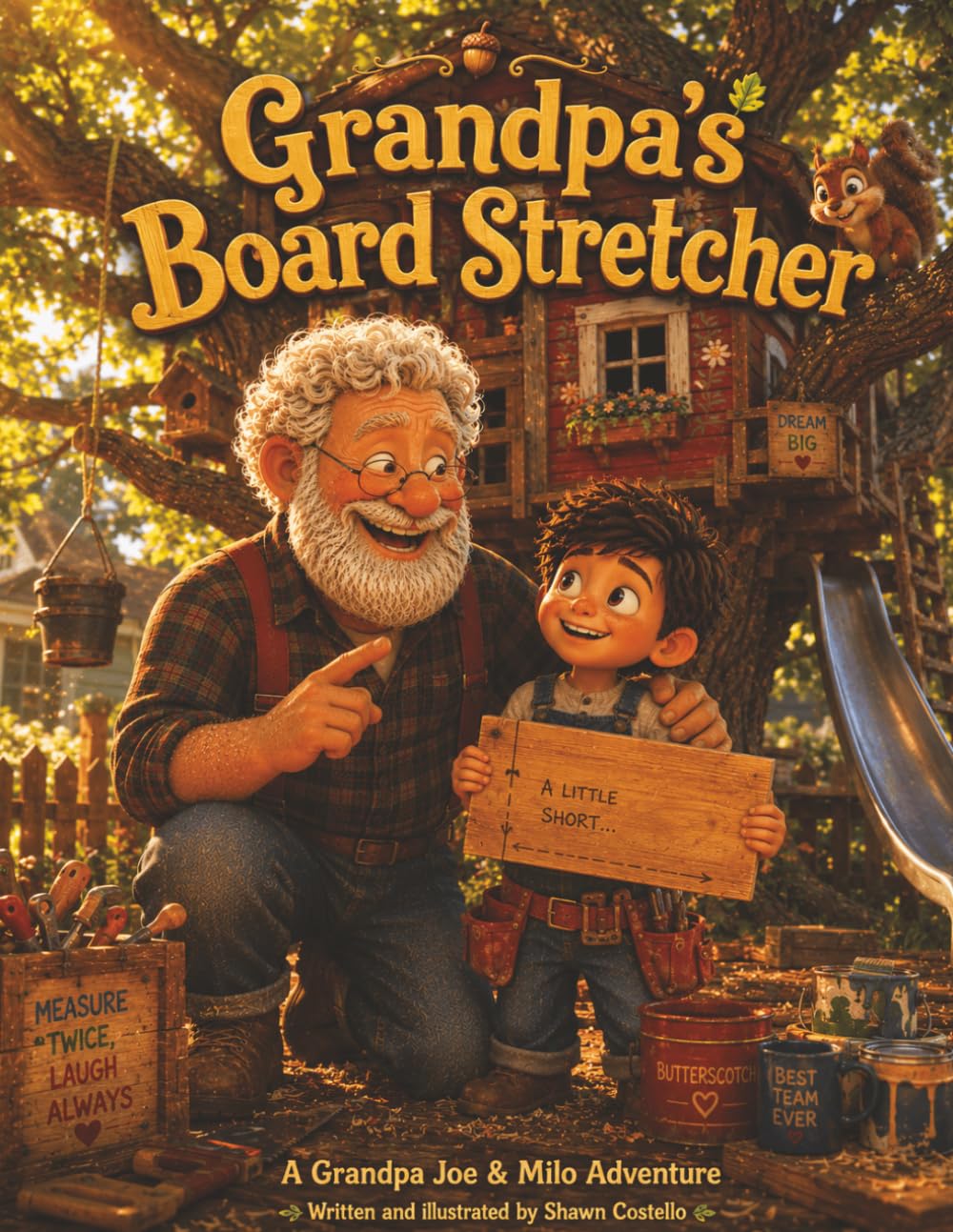 Grandpa's Board Stretcher: A Grandpa Joe & Milo Adventure