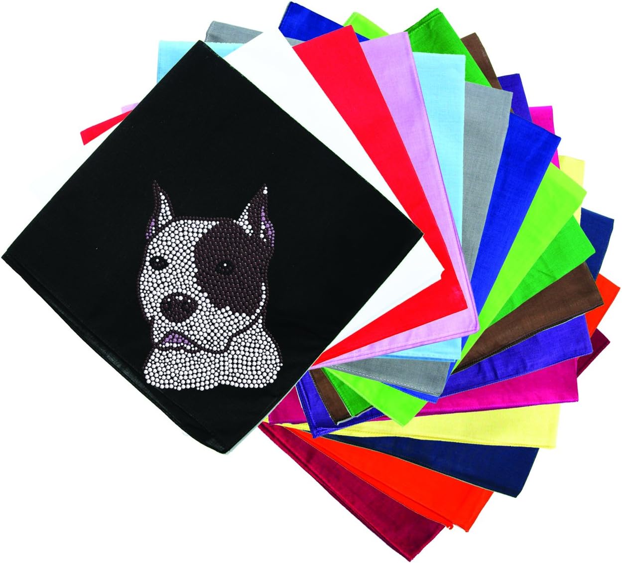 Pit Bull - Bling Rhinestone Dog Breed Bandana