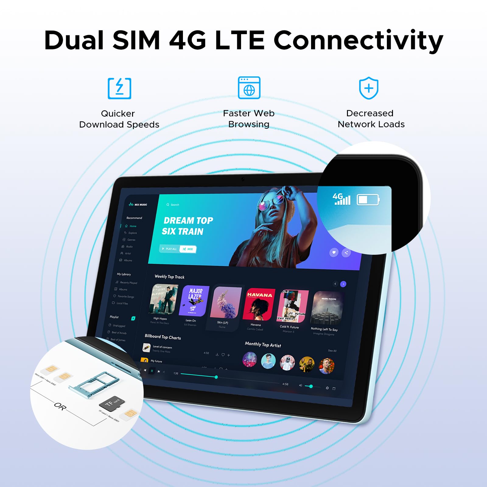 DOOGEE TAB G6 11 inch Android 15 Tablet, 30GB+256GB/2TB tablet