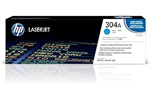 HP 304A Cyan Toner Cartridge: Vibrant Colors, Reliable Performance