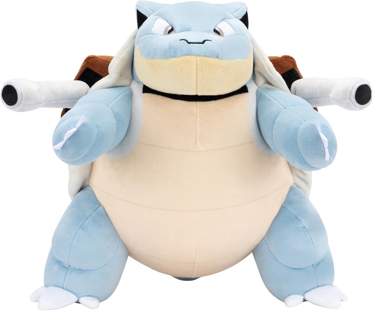 Pokemon Blastoise Plush - 12-Inch Soft Plush with Authentic Details