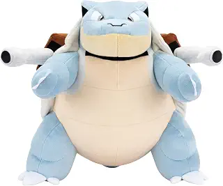 Pokémon 12" Blastoise Large Plush - Officially Licensed - Quality & Soft Stuffed Animal Toy - Generation One - Great Gift for Kids & Fans of Pokemon