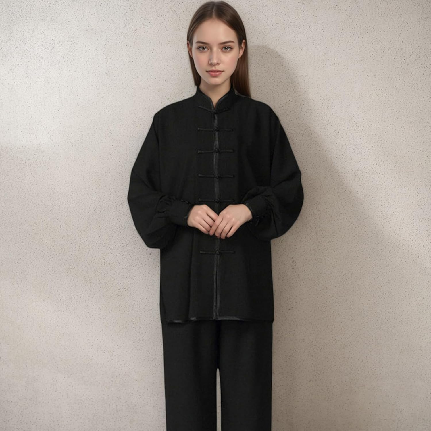Tai Chi Clothing, Traditional Kung Fu Uniform, Lightweight Chinese Martial Arts Clothes for Unisex, Extra Large Tai Chi Uniform