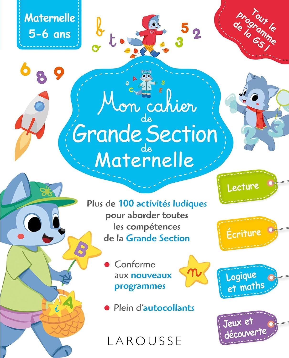 Mon grand cahier de Grande section : COLLECTIF: Amazon.fr: Livres