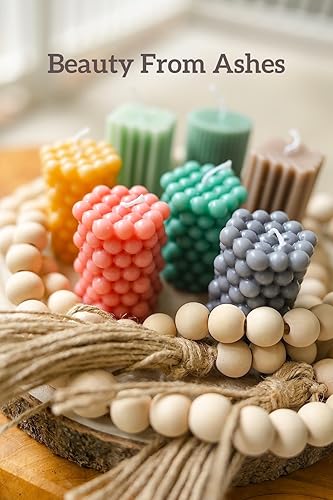 Miniatura 7 de Navani Paquete de 9 moldes de silicona para suculentas, moldes de resina de flores, moldes de vela de silicona. Molde de vela de cactus 3D de