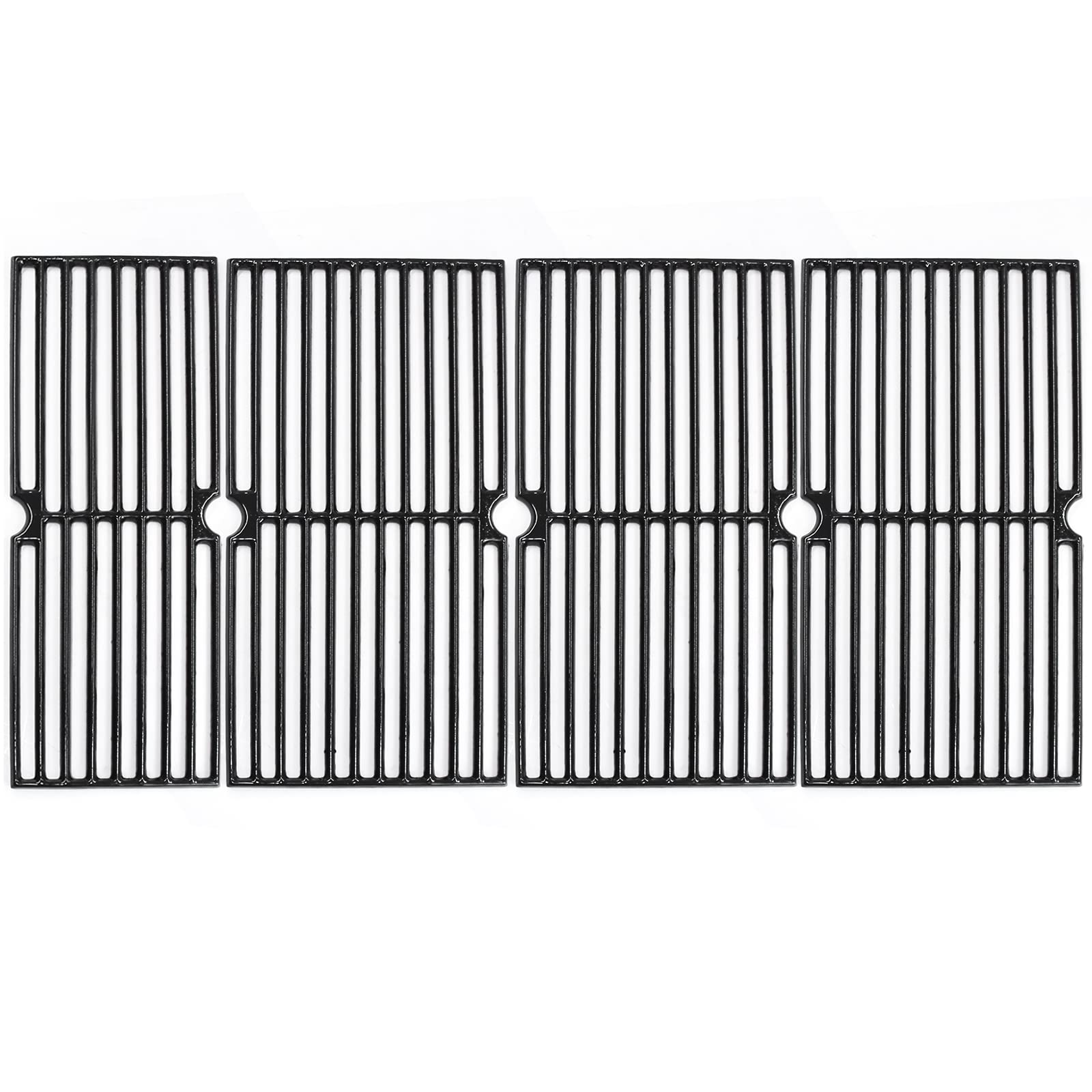 hongso 17 5/8 inch cast iron grill grates replacement for dyna-glo dge486bnp m486bbdg14 m486gmdg14 m486rddg14, brinkmann 810-9590-s, master forge 2518-3 grills