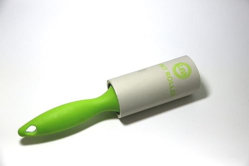 Miniatura 4 de Leo Rodillo de pelusa pequeño + 6 recambios en total 360 hojas de cinta adhesiva por rollo para removedor de pelo de mascotas (6 mini rodillos de