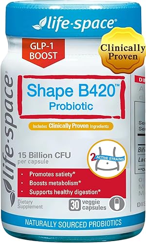 Miniatura 6 de Life-Space Probióticos premium de amplio espectro + probióticos de forma B420, apoyan la salud digestiva diaria y la salud inmunológica y mejoran el