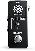 Vista 8 de Donner Pedal de efecto ABY Box, conmutador AB de selector de línea, mini, para guitarra, True Bypass