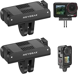 Lot De 2 Supports Magnétiques Pour Caméra DJI Action 5 Pro/4