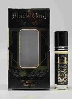 Black Oud - 6ml Roll-on Perfume Oil by Surrati- Two Pack