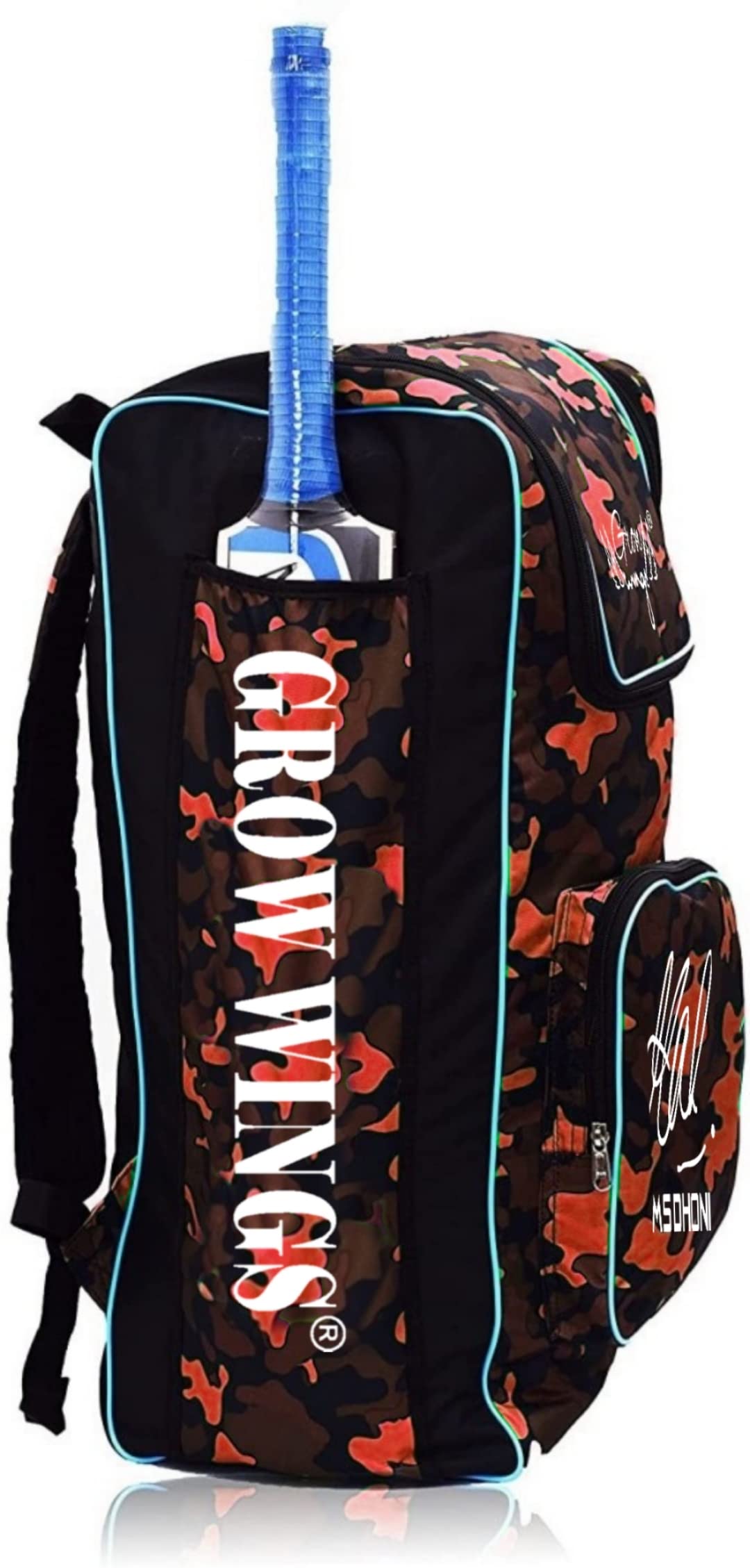Grow wings Cricket Kit Bag Light Weight Kit Bag for Cricketer (RED) (B0BWF2CJQY) Amazon Price History, Amazon Price Tracker