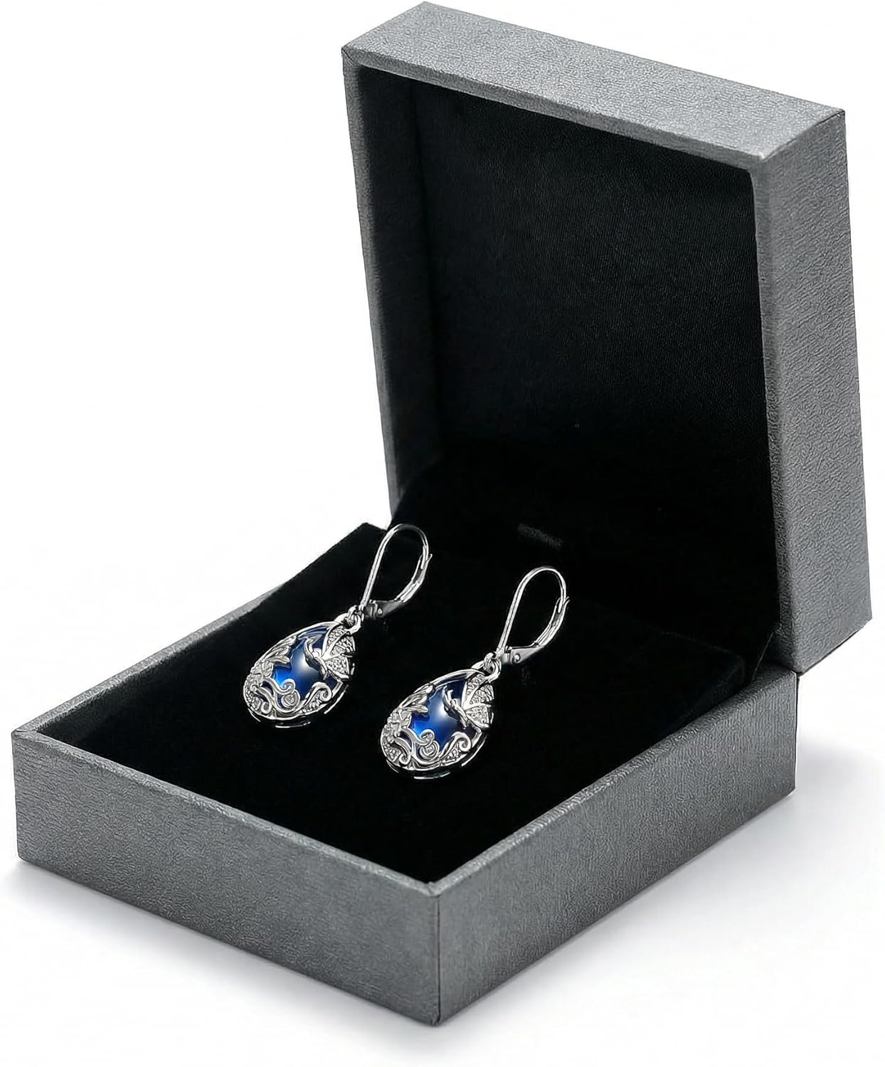 Earrings 925 Sterling Silver Dangle Drop Earrings Jewelry Gift for Women - Image 5