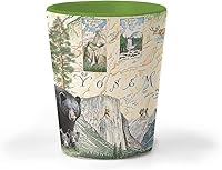 Vista 23 de Xplorer Maps Oregon State Map - Vaso de chupito de cerámica, sin BPA, para oficina, hogar, regalo, fiesta, duradero y con capacidad para 1.5 onzas