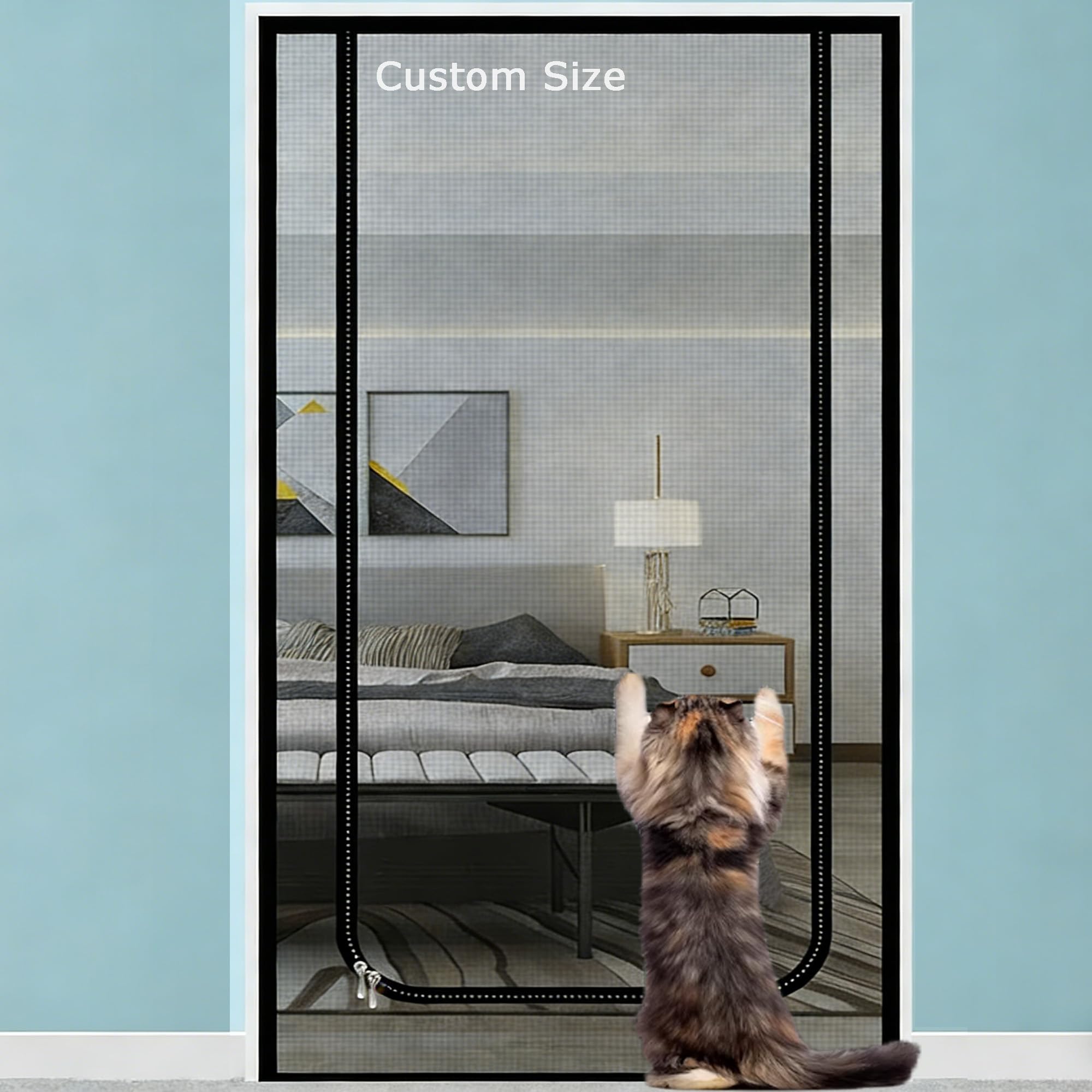 Moustiquaire chat et chien pour aérer la maison en toute sécurité