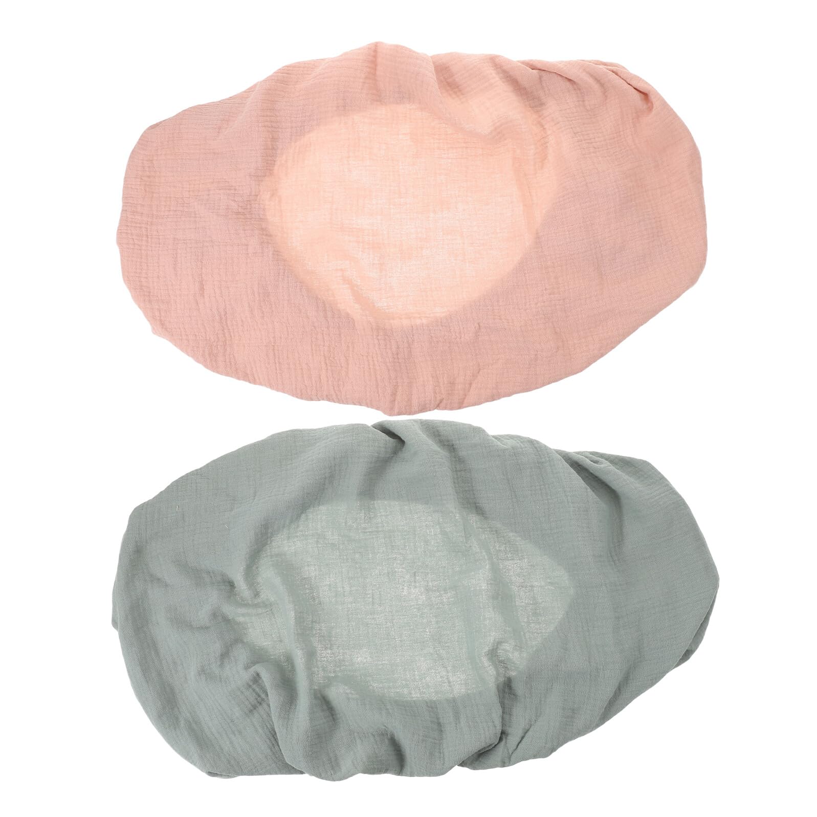 2 Piezas Sábanas Bajeras Ajustables para Cuna de Ñiño en Muselina Ligera y Transpirable, Fácil Instalación para Colchones de Cuna en Habitación Infantil o Guardería