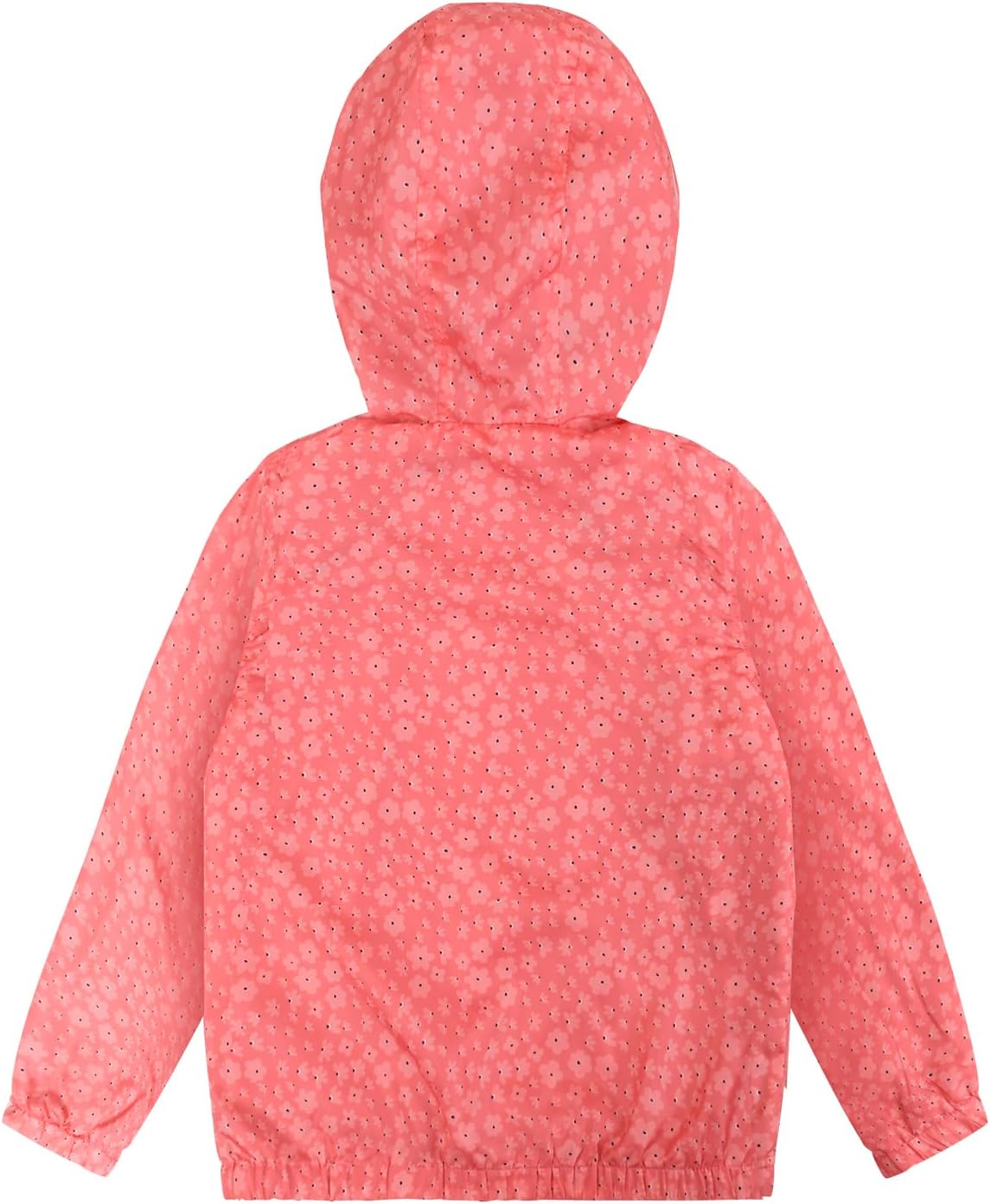 JOYSON Girls Rain Jacket Lightweight Windbreaker Jacket Kids Waterproof Outerwear Raincoat with Hood