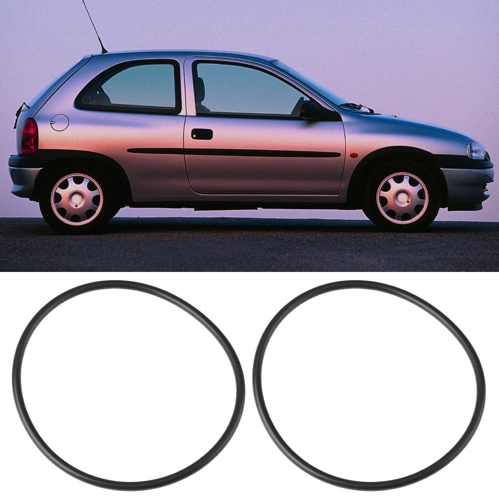 2 szt. O-ring zbiornika paliwa 150 x 6 mm 1254286 kompatybilny z Opel Corsa B
