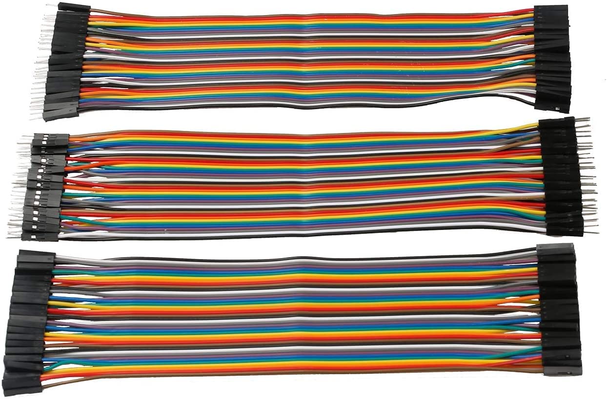AalokTech 120pcs Breadboard Jumper Wires 20cm Wire Length Optional Dupont Cable Assorted Kit Male to Female Male to Male Female to Female Multicolored Ribbon Cables (B09TL2SZ22) Amazon Price History, Amazon Price Tracker