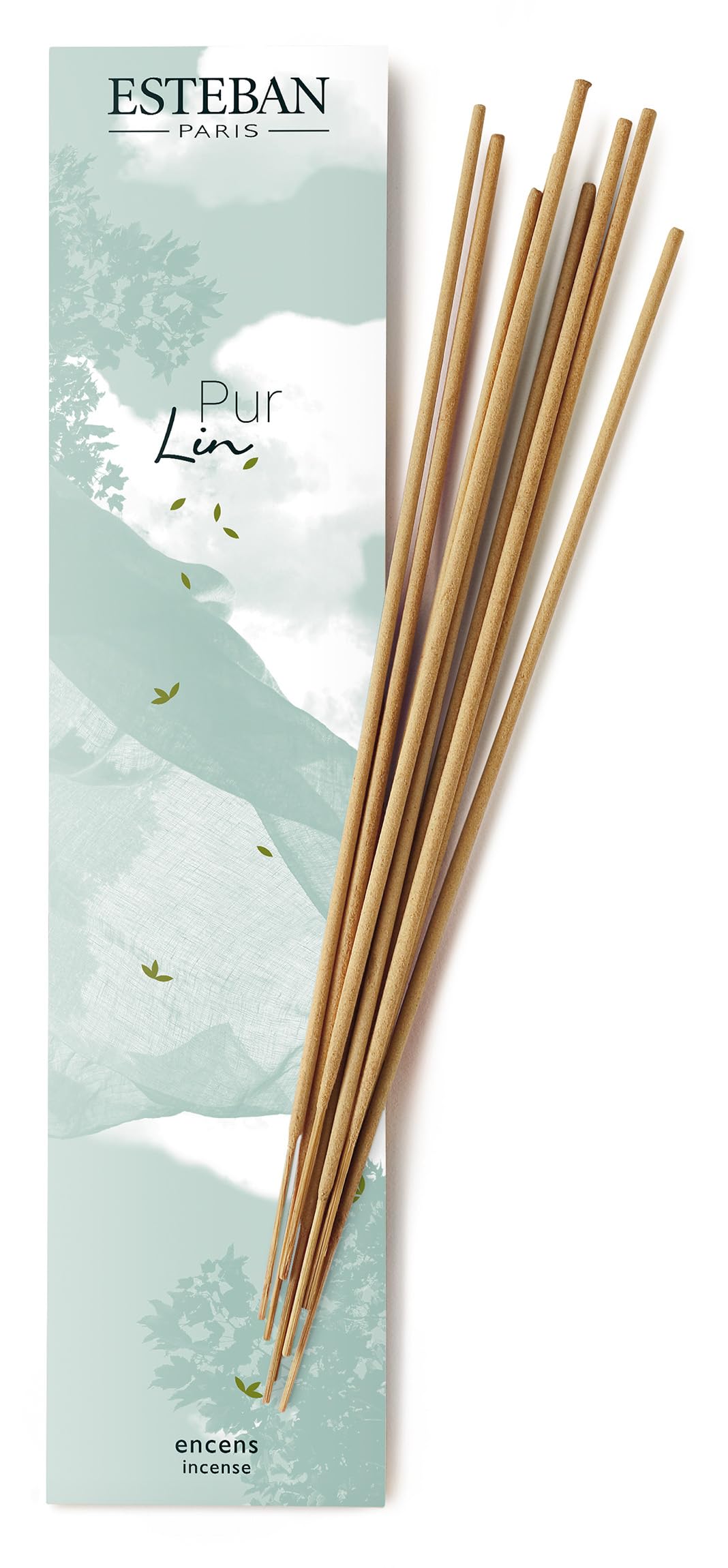 Esteban Pur Lin Pure Linen Indian Incense Pack of 20 Sticks