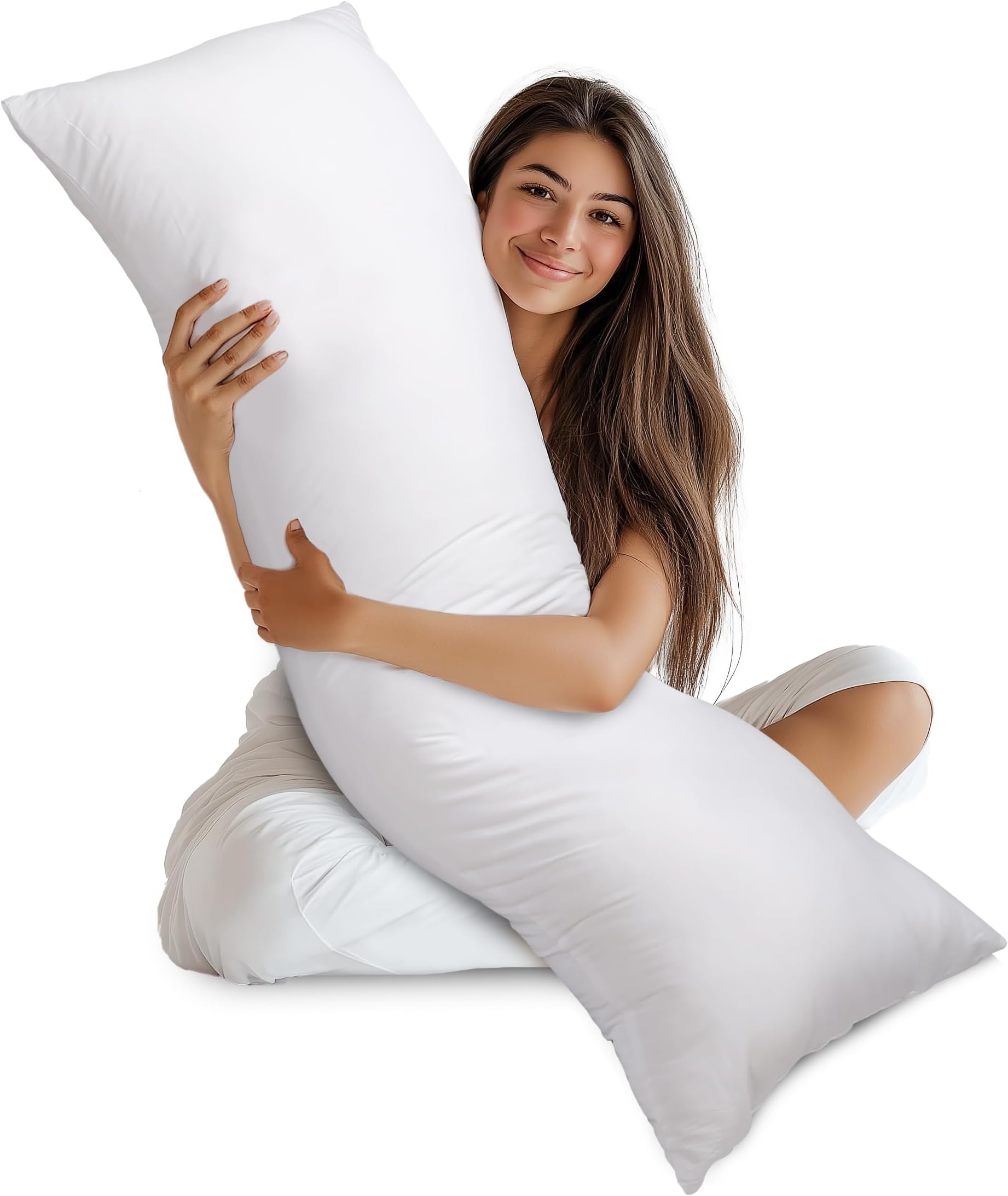 Waterproof Body Pillow Cover Zippered Body Pillow Case Cover Soft