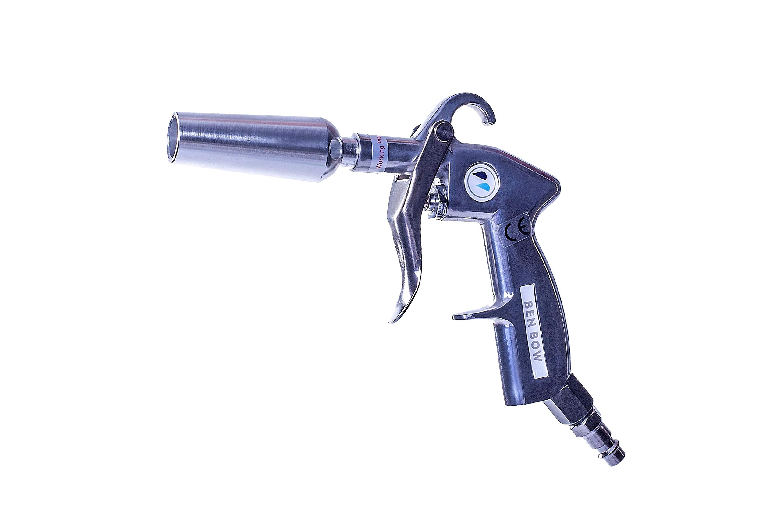 BenBow compressed air BLOW GUN with Venturi nozzle robust aluminium