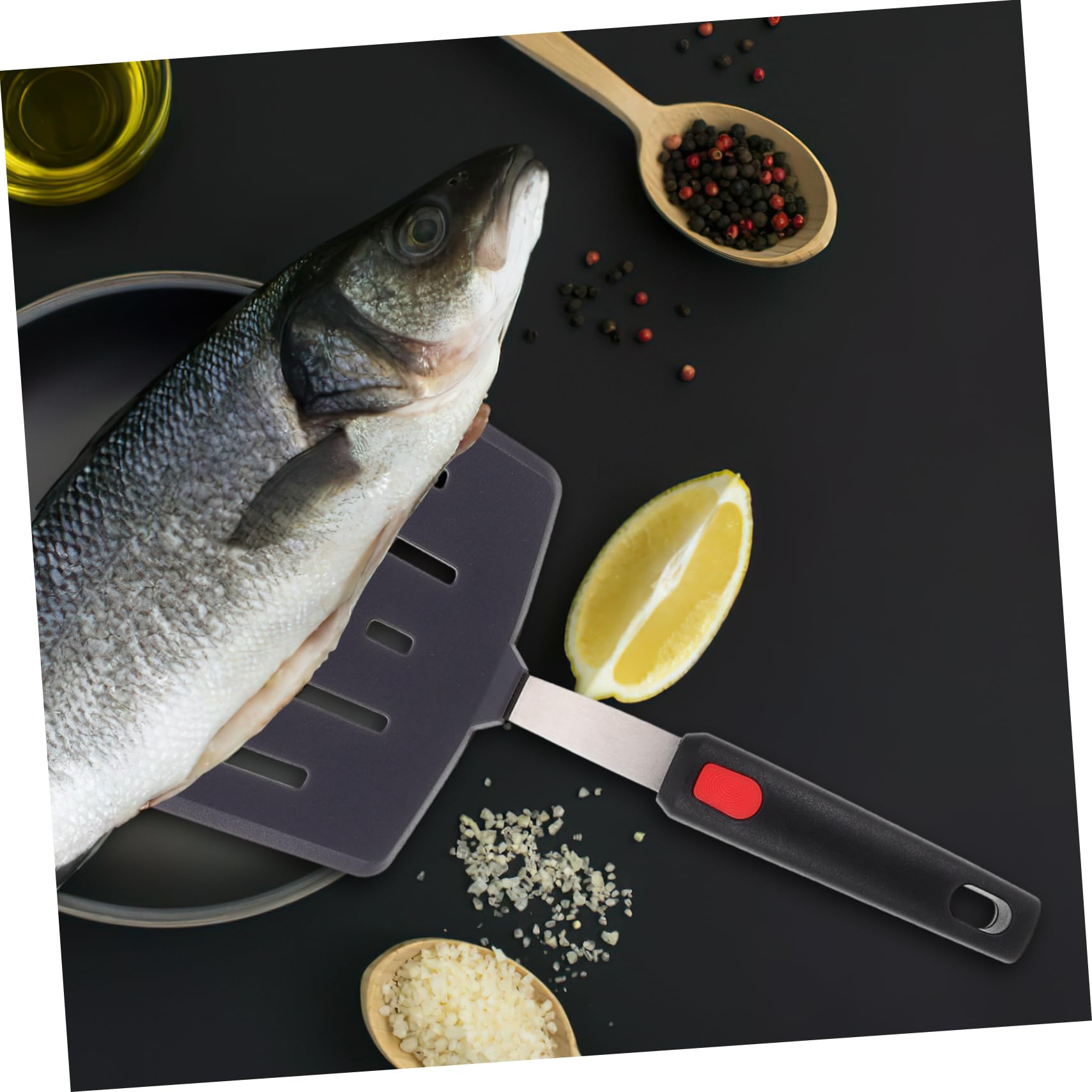 ibasenice 3 Pezzi Spatole Silicone Riutilizzabili per Spatola per Pani Antiaderenti Utensile per Pancake Hamburger e Tacos Accessorio e Ristoranti