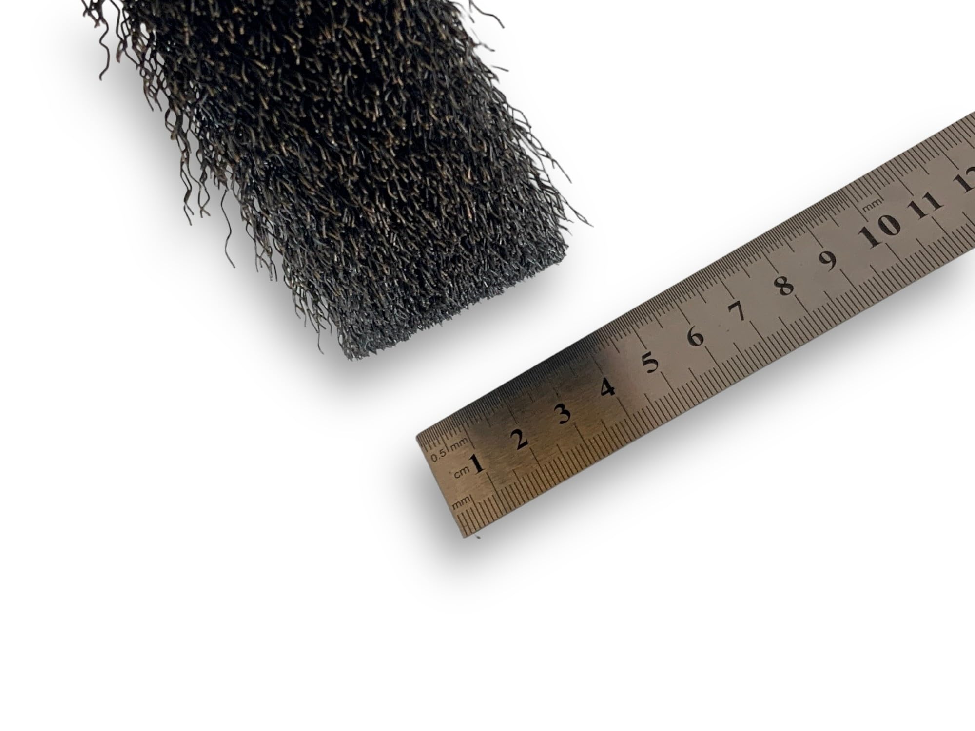 Brosse circulaire ACIER | Ø 250 mm | Epaisseur 3 rangs | Fil dur 0.30 mm ondulé | Alésage 32 mm + réducteur bague 25/22/20/16/12 mm | Touret meuleuse affûteuse ponceuse | Kibros 231253AT