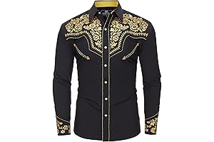 Embroidered Charro Style Outfits for Men