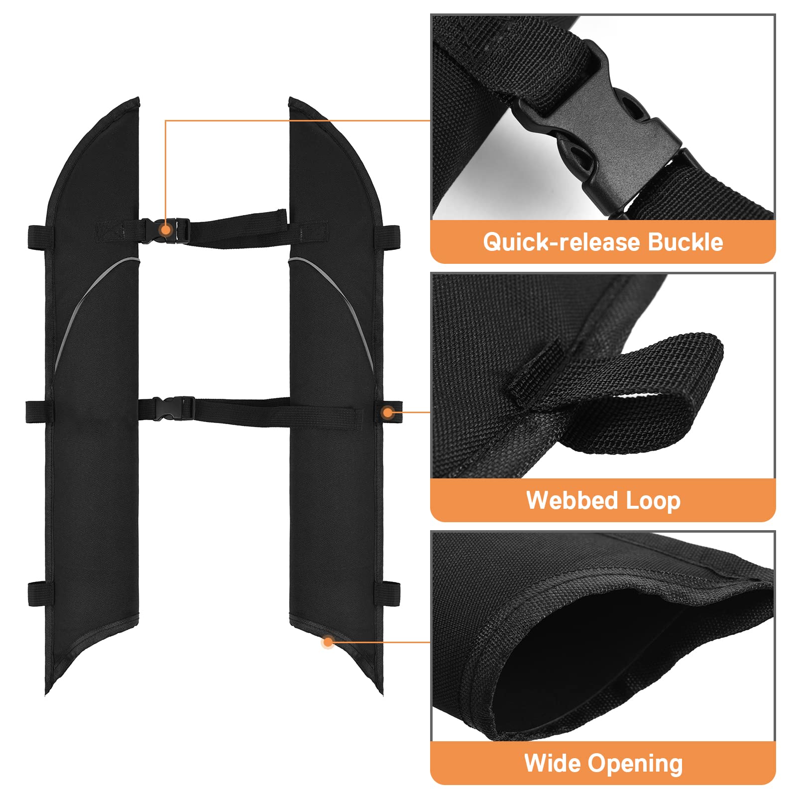 Karlak Kayak Paddle Scabbard Kayak Housse Palette Sac de Rangement Tube