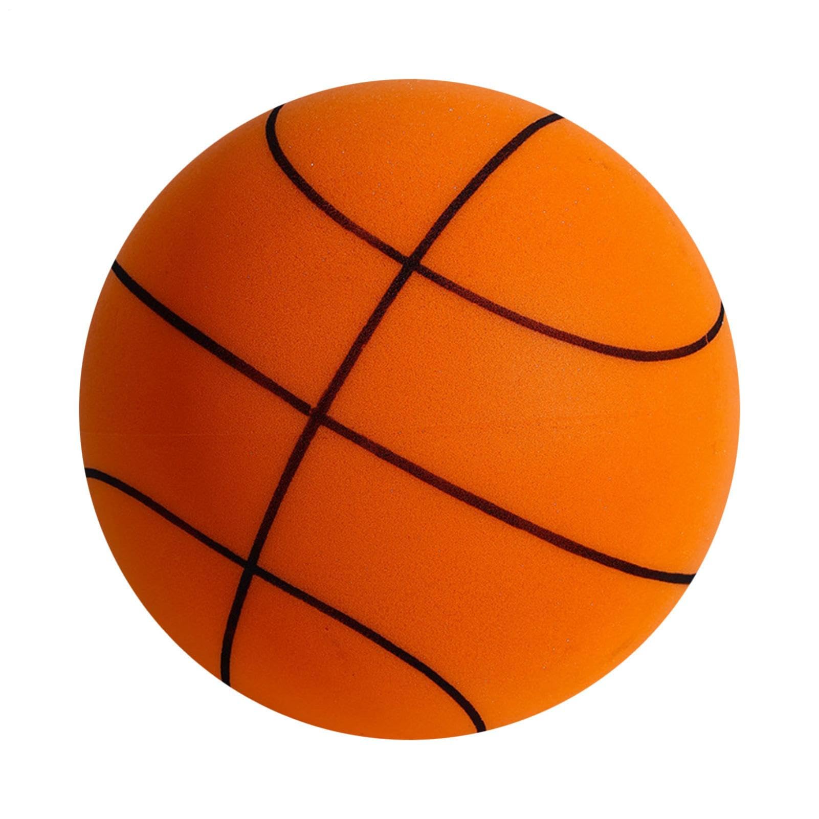 Pallacanestro silenziosa,Palline silenziose Palla silenziosa per | interni leggera e sicura | Regalo di pallacanestro resistente agli urti per bambini Adulti per palestre Patii Sale