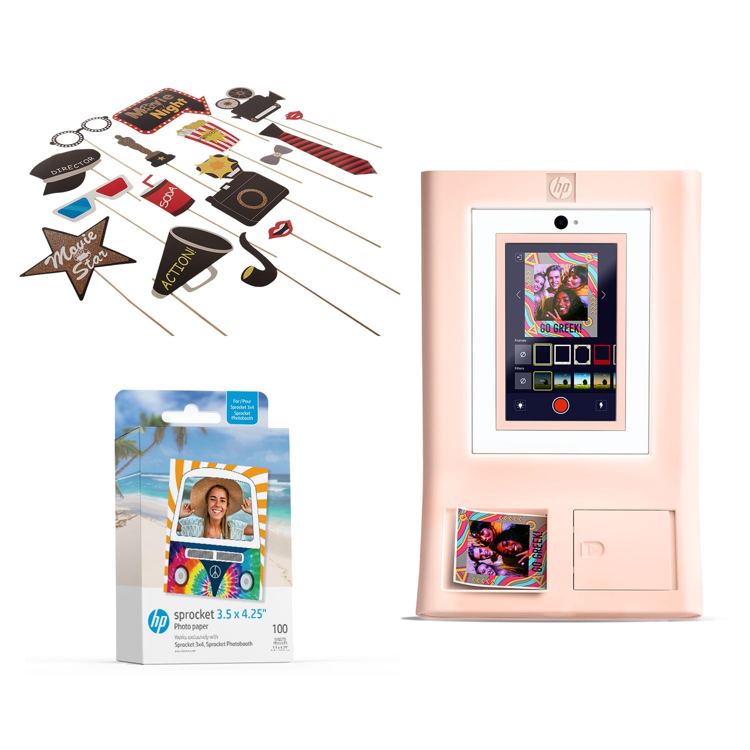 Amazon.co.jp: HP Sprocket フォトブースマシン インスタントカラー
