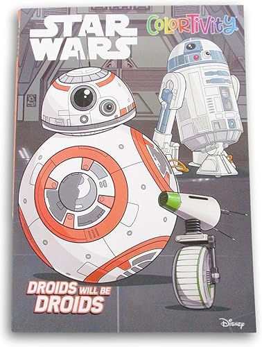 Miniatura 2 de Star Wars - Libro divertido para colorear y actividades, 80 páginas, la cubierta varía
