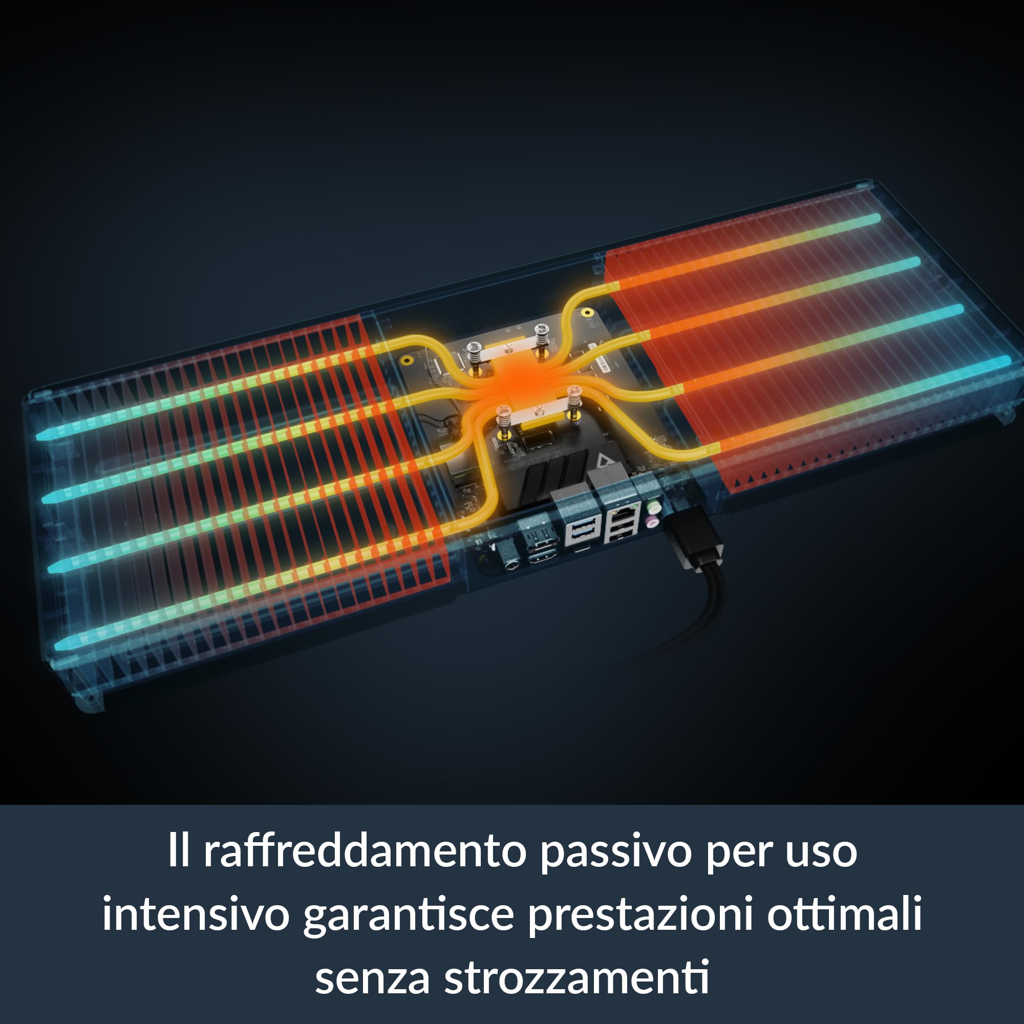 ARCTIC Senza AI 370: PC silenzioso, montaggio sotto la scrivania,