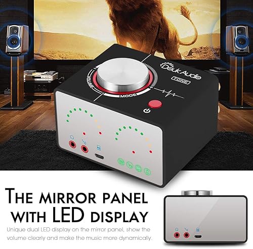 Miniatura 4 de Amplificador de potencia Bluetooth 5.0 de 2 canales estéreo mini Hi-Fi amplificador integrado 2.0 receptor de audio inalámbrico para altavoces